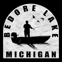 Bedore Lake Fishing Michigan Lightweight Hoodie | Artistshot