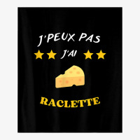 J'peux Pas J'ai Raclette Funny Cheese T Shirt T Shirt Ladies Fitted T-shirt | Artistshot