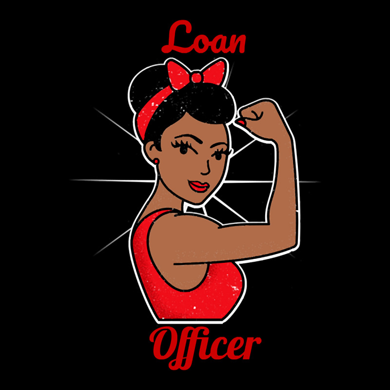 Loan Officer Woman Strong Retro Vintage Poster Style Art Work Cropped Sweater by gaugebayou45 | Artistshot