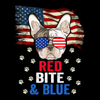 Hot Trend Red Bite & Blue Dog 4th Of July French Bulldog Youth Hoodie | Artistshot