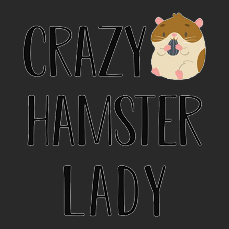 Crazy Hamster Lady (4) Printed Hat | Artistshot