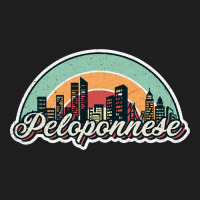 Peloponnese City Retro Classic T-shirt | Artistshot