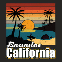 Limited Edition Surf Encinitas California Surfing Beach Gift Ladies Fitted T-shirt | Artistshot