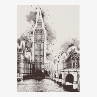 London Painting Art Classic T-shirt | Artistshot