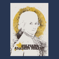 Wolfgang Amadeus Mozart Men Denim Jacket | Artistshot