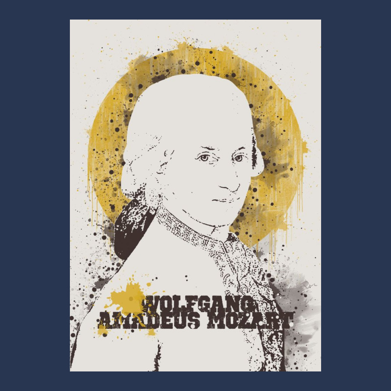 Wolfgang Amadeus Mozart Men Denim Jacket | Artistshot