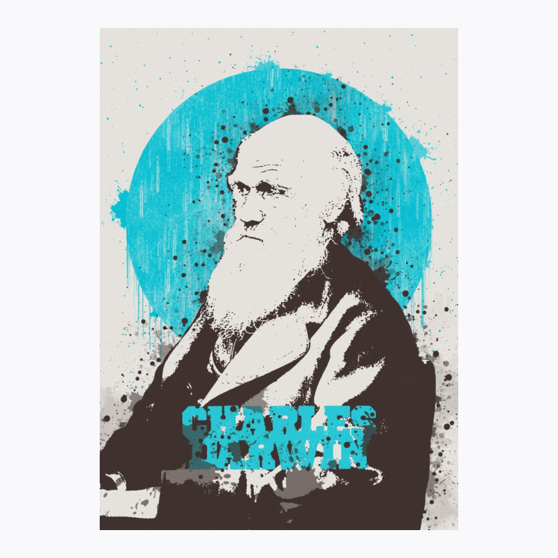 Charles Darwin Painting Art T-shirt | Artistshot