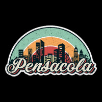 Pensacola City Retro Adjustable Cap | Artistshot