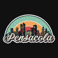 Pensacola City Retro Graphic T-shirt | Artistshot