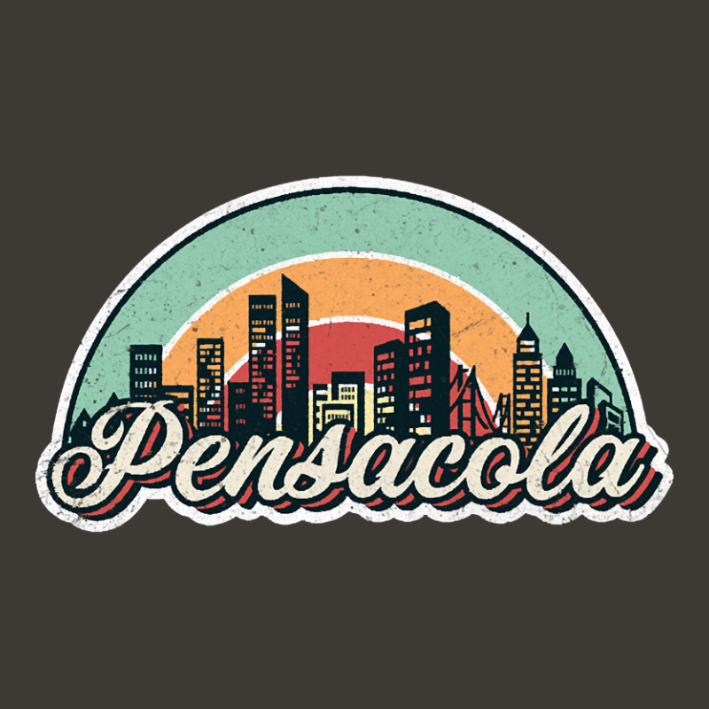 Pensacola City Retro Bucket Hat | Artistshot