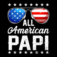 All American Papi Sunglasses American Flag 4th Of July Pocket T-shirt | Artistshot