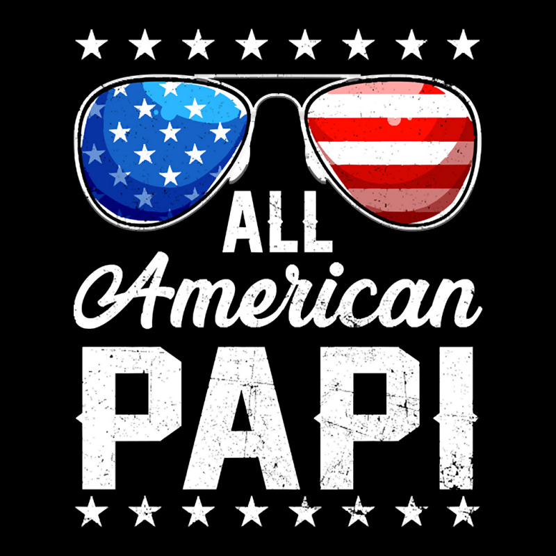 All American Papi Sunglasses American Flag 4th Of July Pocket T-shirt | Artistshot