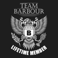 Barbour Name Team Shirt Barbour Lifetime Member Classic T-shirt | Artistshot