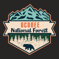 Oconee National Forest Ladies Fitted T-shirt | Artistshot