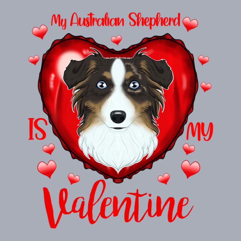 Limited Edition My Australian Shepherd Is My Valentine I Australian Sh Tank Dress by Hugo Flowers | Artistshot