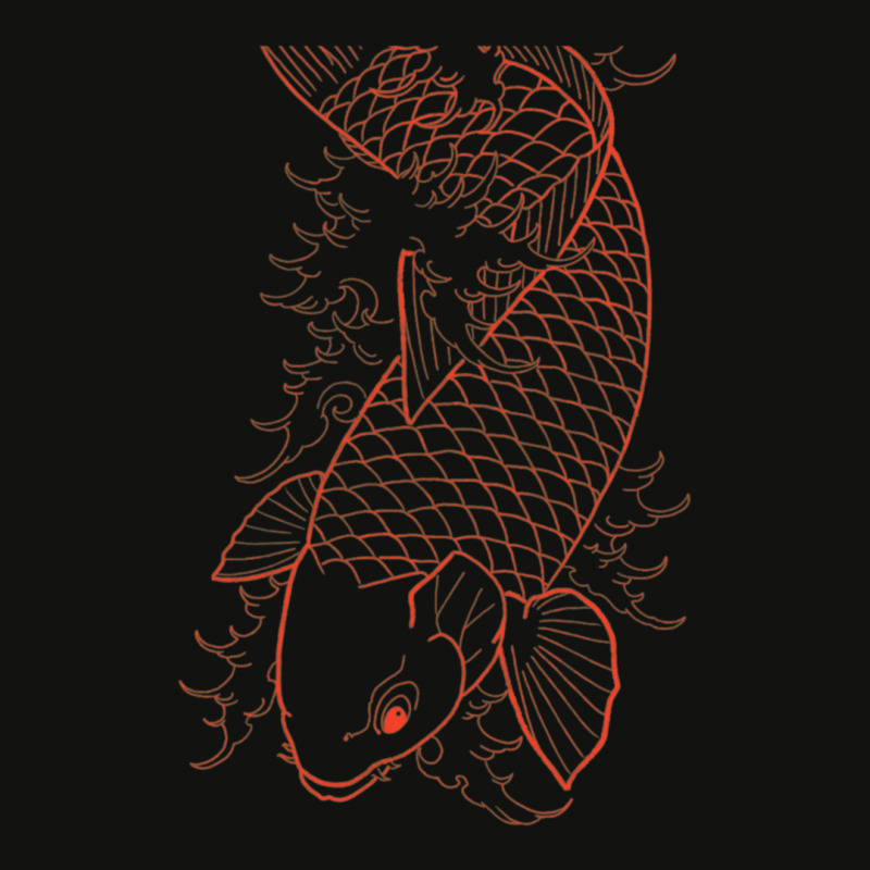 Nishiki’s Koi Tattoo 1 Scorecard Crop Tee by DevynGiorgio | Artistshot