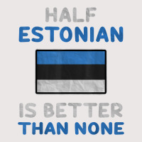 Half Estonian Is Better Than None Estonia Flag T Shirt Pocket T-shirt | Artistshot