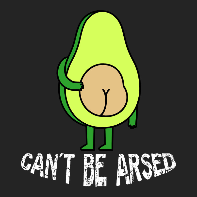 Can?t Be Arsed Two-tone Funny Avocado 3/4 Sleeve Shirt by dealgummy642 | Artistshot