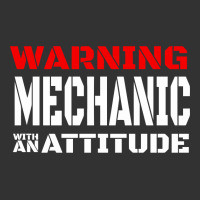 Warning Mechanic With An Attitude Baby Bodysuit | Artistshot