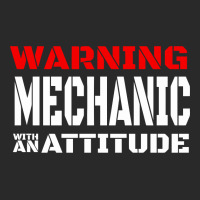 Warning Mechanic With An Attitude Toddler T-shirt | Artistshot