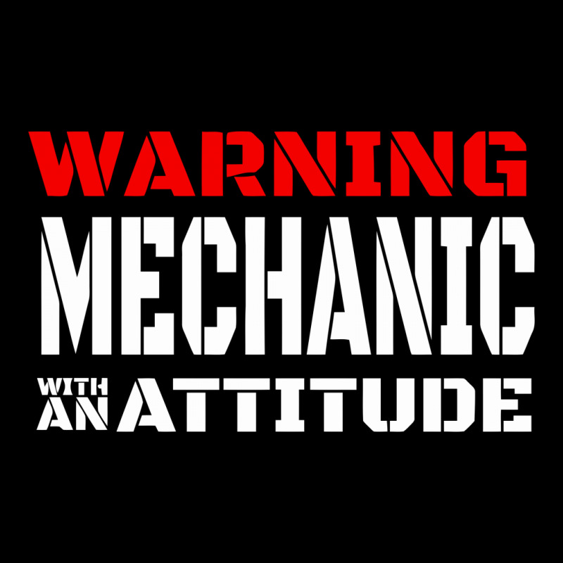 Warning Mechanic With An Attitude Youth Sweatshirt by Farrel T-shirt | Artistshot