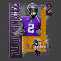 Alexander Mattison Football Paper Poster Vikings 2 Vintage T-shirt | Artistshot