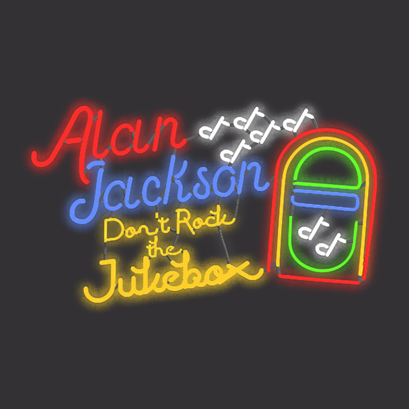 Alan Jackson Don't Rock The Jukebox Neon Vintage Hoodie | Artistshot