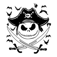 Captain Jack Crossed Swords Sticker | Artistshot