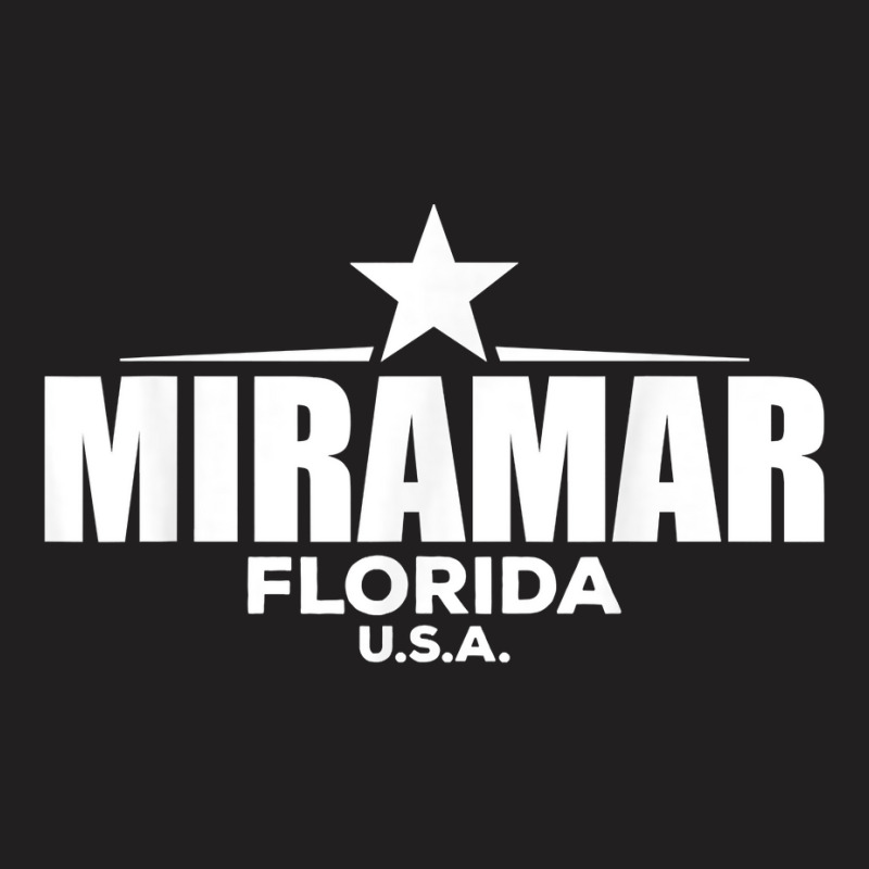 Miramar Florida Retro Vintage T Shirt T-shirt | Artistshot