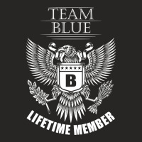 Blue Name Team Shirt Blue Lifetime Member Ladies Fitted T-shirt | Artistshot