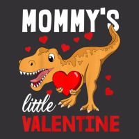 Trending Kids Dinosaur Valentines Day Mommy's Little Valentine T-rex B Vintage Short | Artistshot