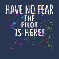 Have No Fear The Pilot Is Here!  For Pilots Men Denim Jacket | Artistshot