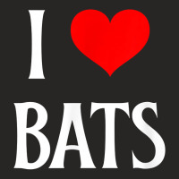 I Love Bats I Heart Bats Vampire Bat Lover Chiropterologist T Shirt Ladies Fitted T-shirt | Artistshot