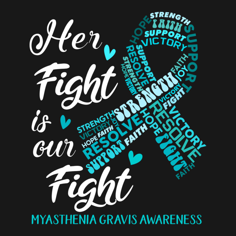 Myasthenia Gravis Awareness Her  Is Our Green Yellow Flannel Shirt | Artistshot