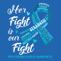 Myasthenia Gravis Awareness Her  Is Our Green Yellow Pocket T-shirt | Artistshot