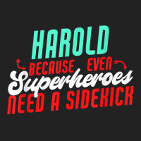 Harold Because Even Superheroes Need A Sidekick Funny Harold T Shirt Backpack | Artistshot