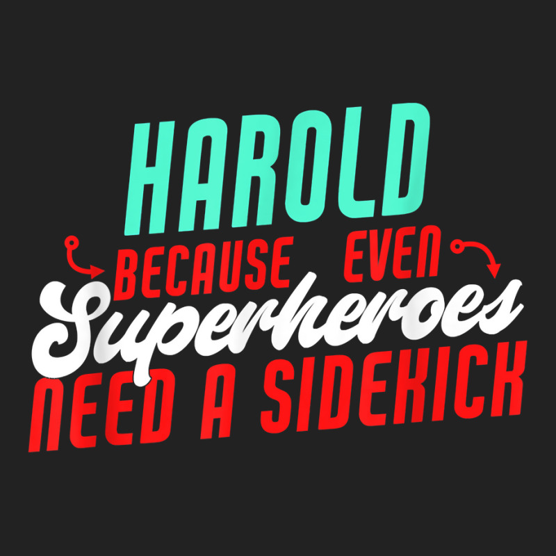 Harold Because Even Superheroes Need A Sidekick Funny Harold T Shirt Backpack by barrydygertkkx | Artistshot