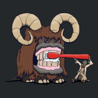 Bantha Teeth Brushing Crewneck Sweatshirt | Artistshot