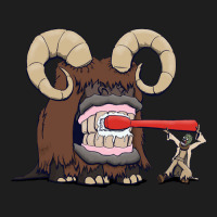 Bantha Teeth Brushing Classic T-shirt | Artistshot