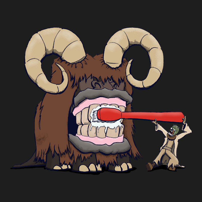 Bantha Teeth Brushing Classic T-shirt | Artistshot