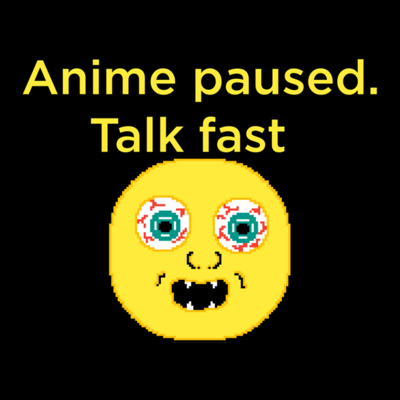 Anime Paused Talk Fast - Paused My Anime To Be Here Obsessin Cool Desi Adjustable Cap | Artistshot