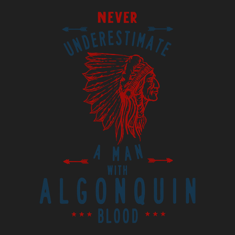 Algonquin Native American Indian Man Never Underestimate Ladies Polo Shirt by fashionghetto297 | Artistshot