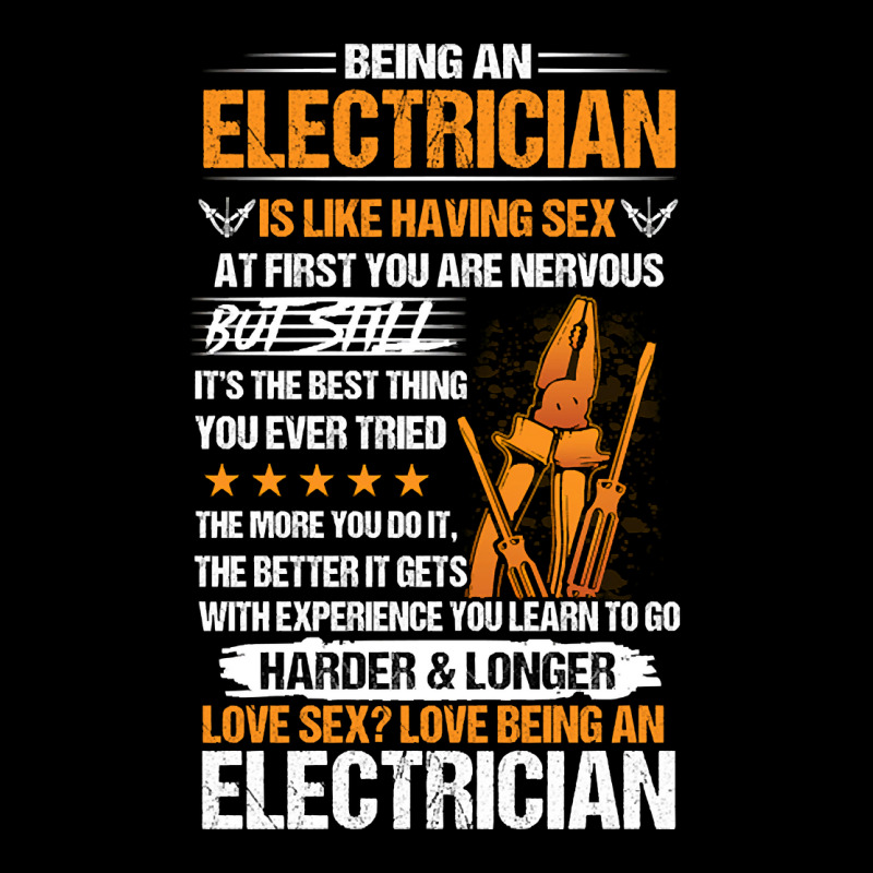 Being A Electrician. Men's Long Sleeve Pajama Set | Artistshot