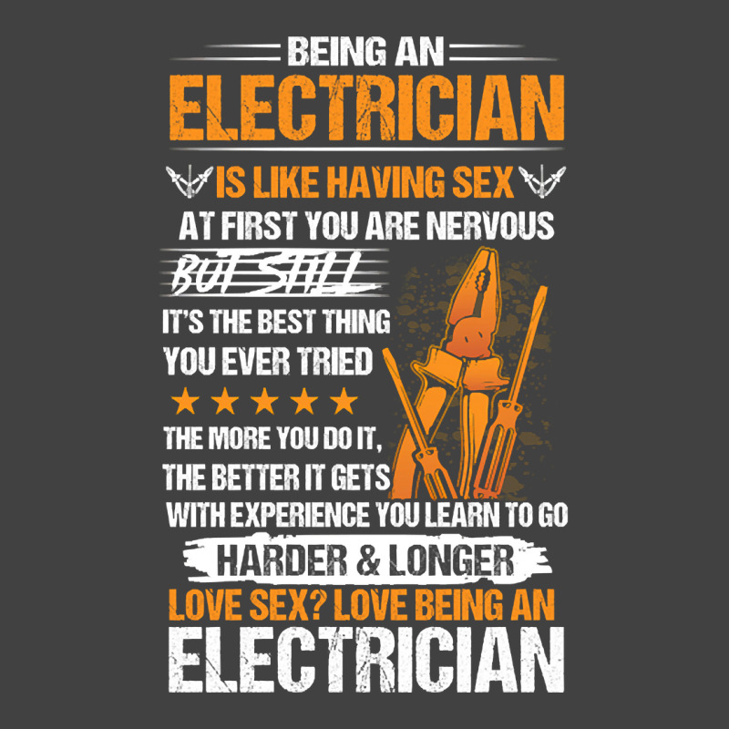 Being A Electrician. Vintage T-shirt | Artistshot