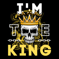 I'm The King Skull V-neck Tee | Artistshot