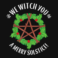 Yule Pagan We Witch You A Merry Winter Solstice Baby Bibs | Artistshot