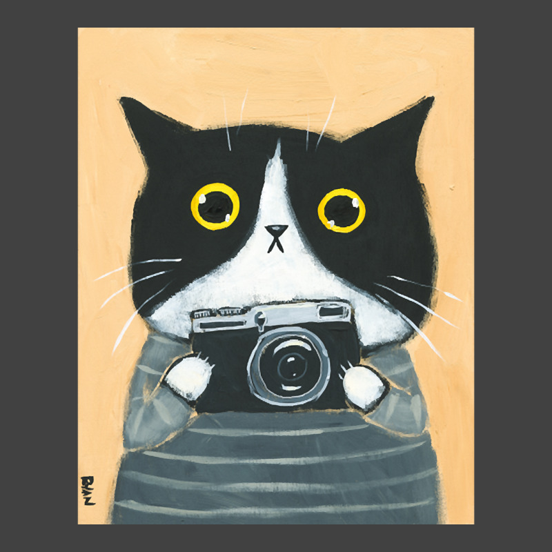 Limited Edition Photographer Kitty Vintage T-shirt | Artistshot