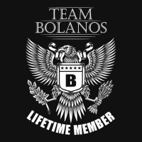 Bolanos Name Team Shirt Bolanos Lifetime Member Baby Bibs | Artistshot