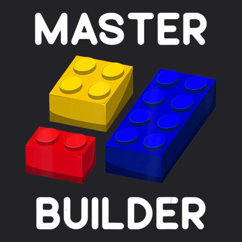 Trending Master Builder Cute Block Building Kids Toys Brick Builders Youth Tee | Artistshot