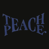 Teach Peace Word Combination Fusion Meaning T Shirt Scorecard Crop Tee | Artistshot